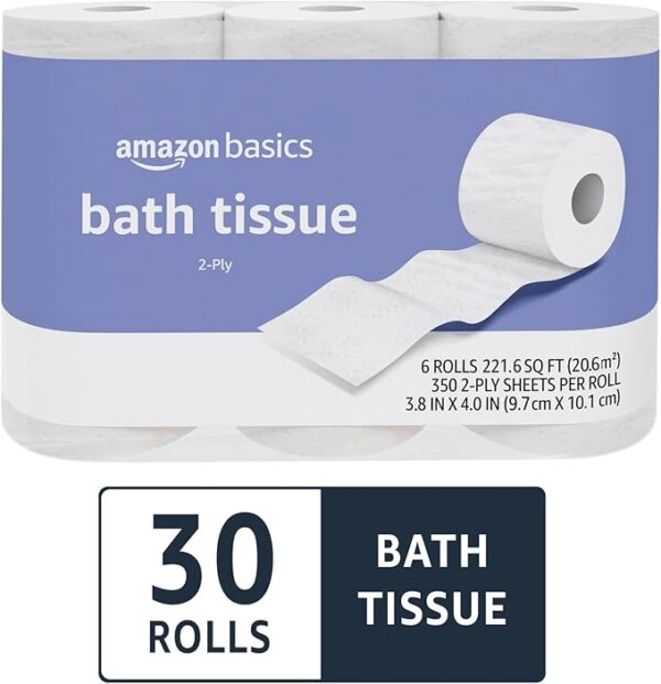 Amazon Basics 2-Ply Toilet Paper - Image 4